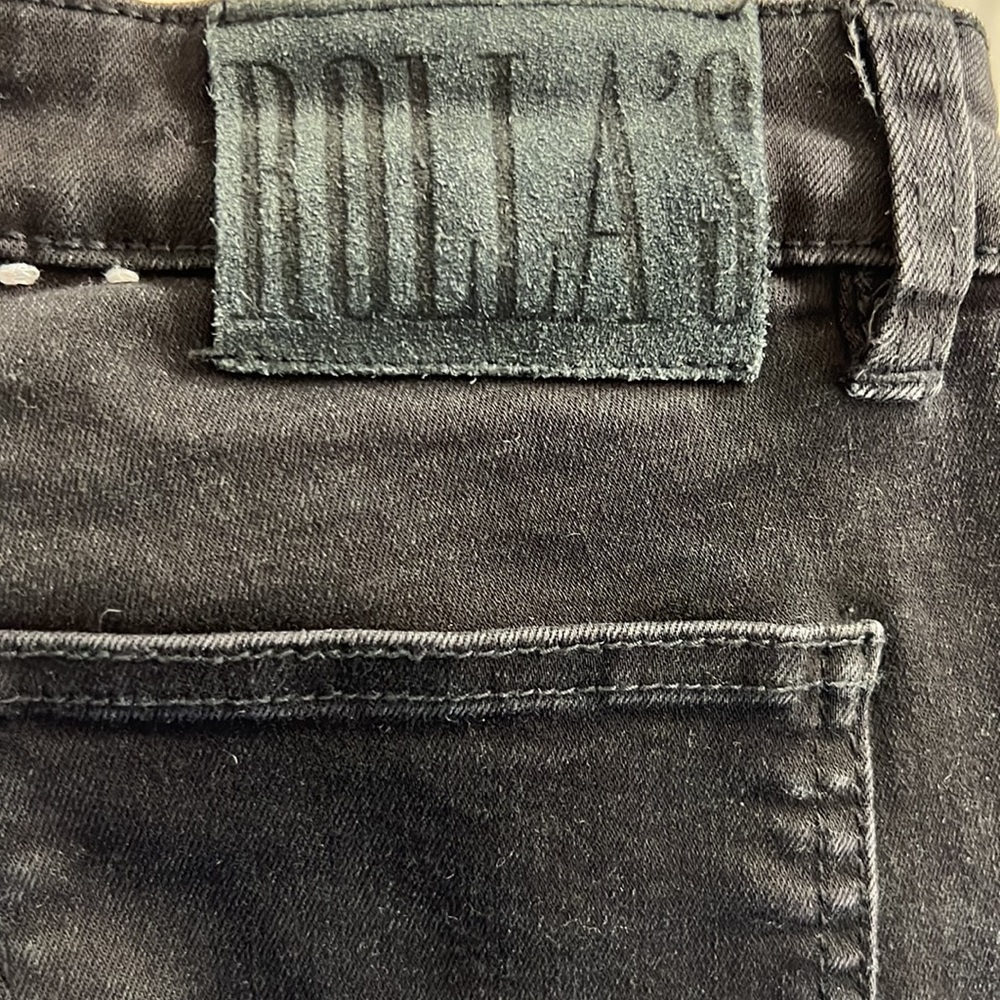 High waisted super skinny jeans